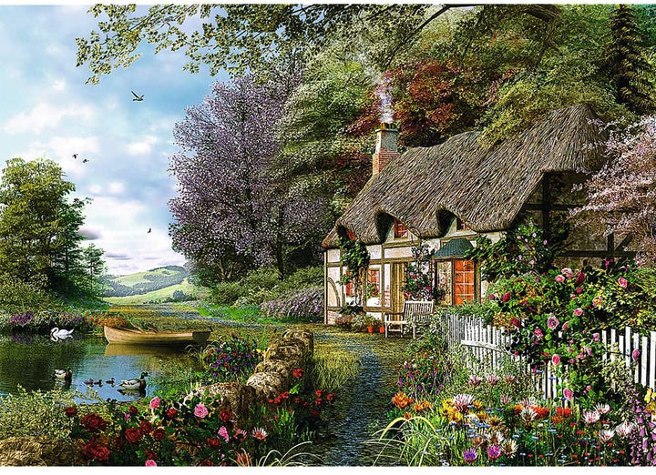 Trefl TR10297 Puzzle Charming Nook (1000 piezas), varios