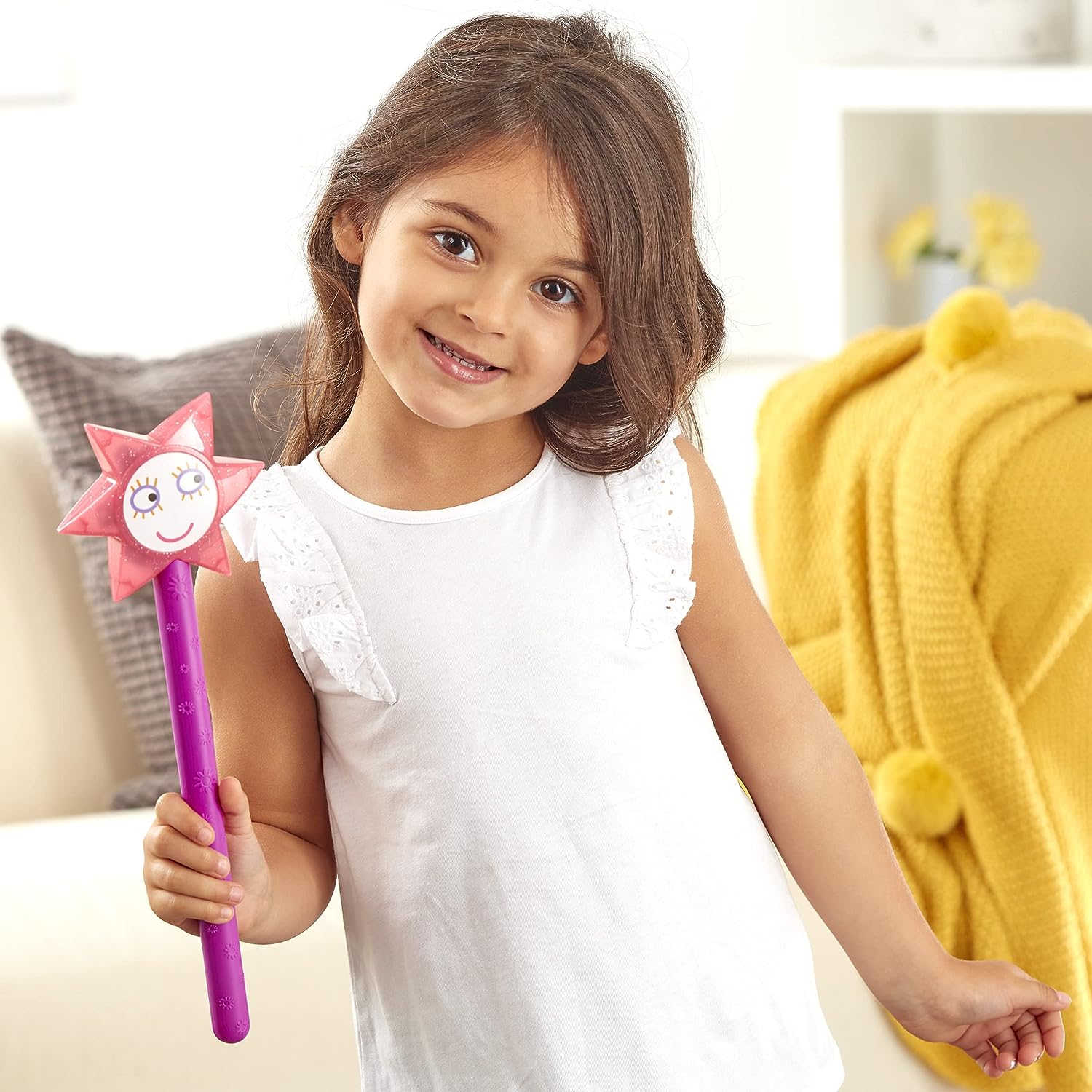 Ben &amp; Holly Sparkle &amp; Spell Wand – Interaktiver Leuchtstab mit Geräuschen und 3 Spielmodi für Kinder ab 3 Jahren 6