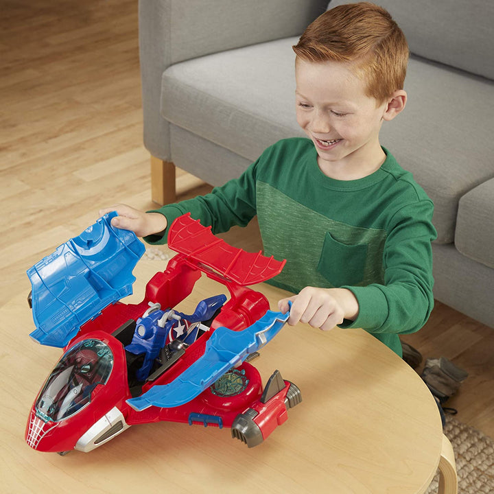 Playskool Heroes Marvel Super Hero Adventures Cuartel del Hombre Araña
