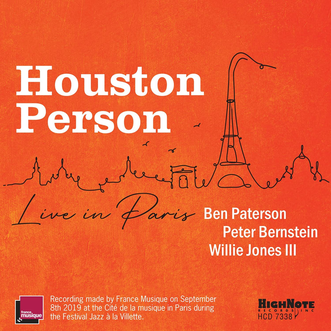 Houston Person - Houston Person Live in Paris [Audio CD]