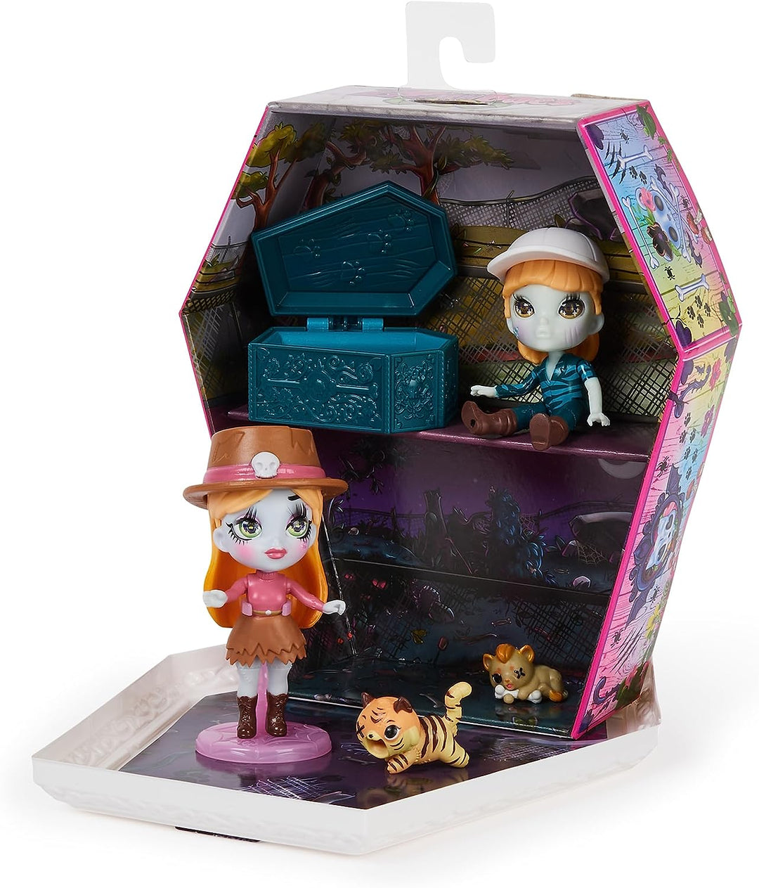 Zombaes Big Cat Un-Rescue 2-Pack Doll Set