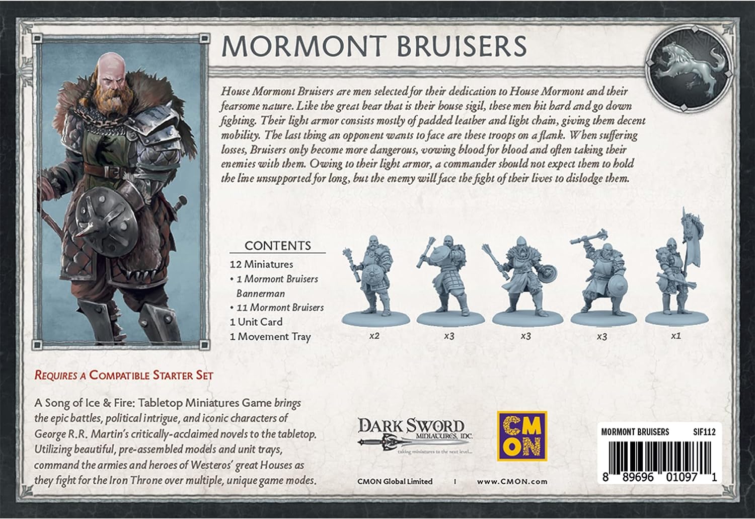 CMON A Song of Ice and Fire: Mormont Bruisers Unit Box 3