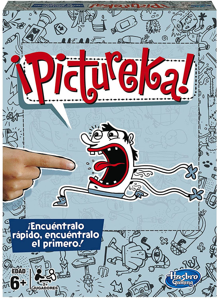 Hasbro Gaming Pictureka, Juego de mesa Versión en español Sin talla grey