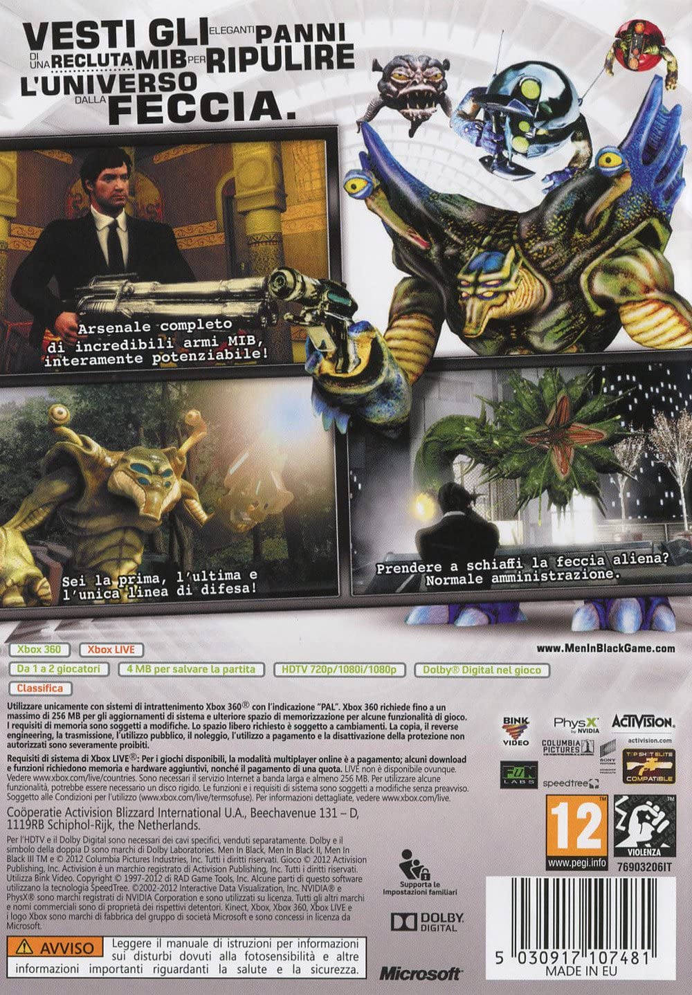 GIOCO X360 MIB 3