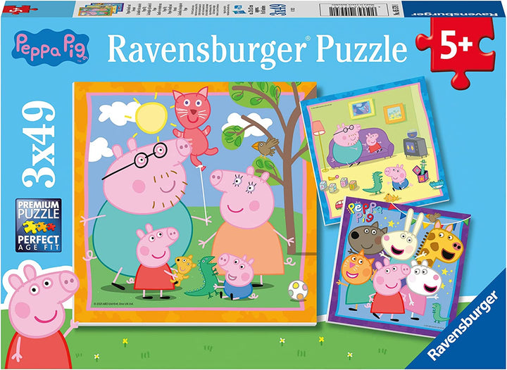 Ravensburger 5579 Peppa Pig 3x49