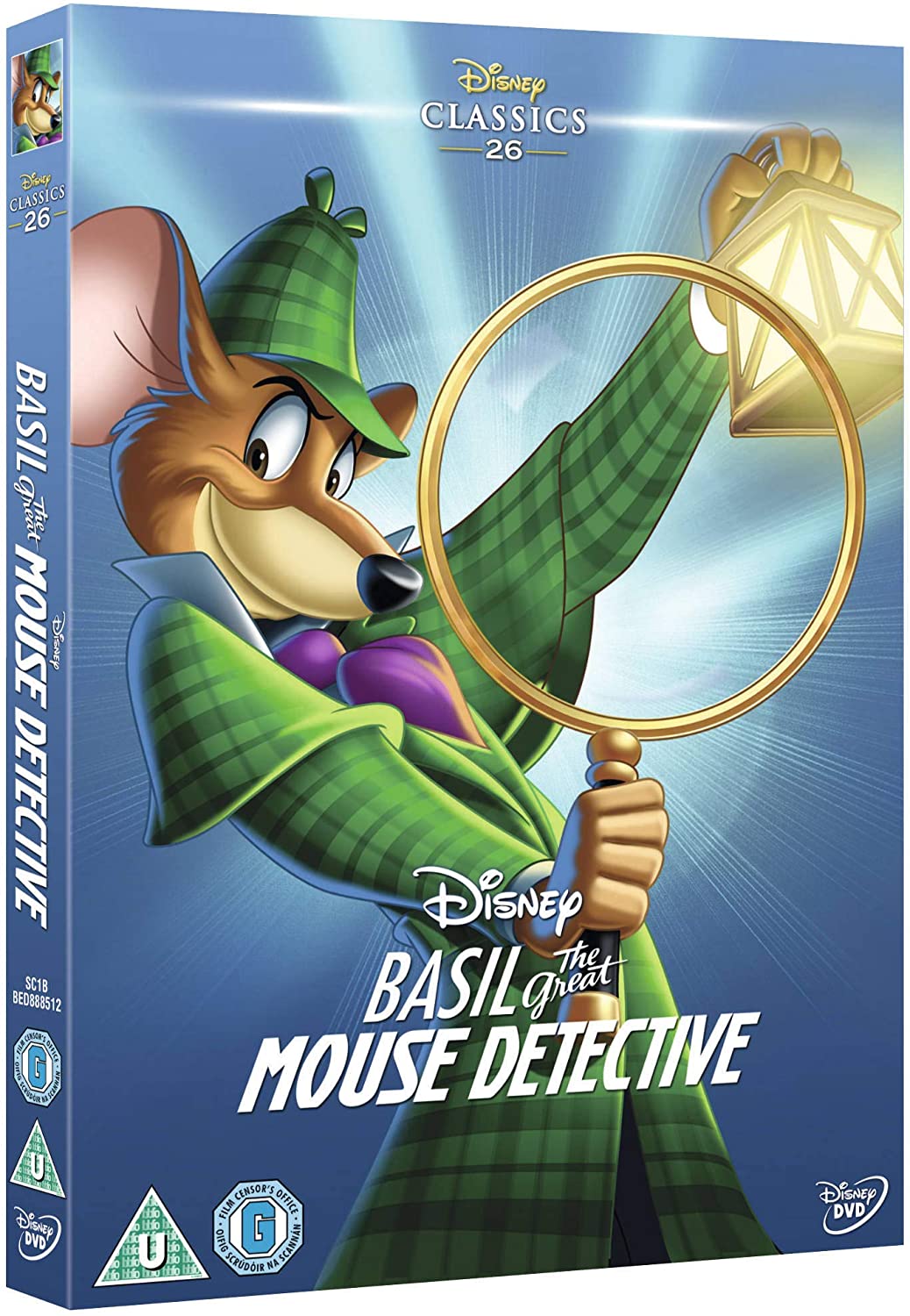 Disney's Basil The Great Mouse Detective - Family/Adventure [DVD]