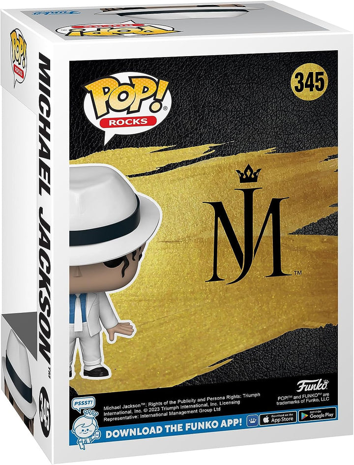 Rocks: Michael Jackson - MJ - (lean) Funko 70600 Pop! Vinyl #345