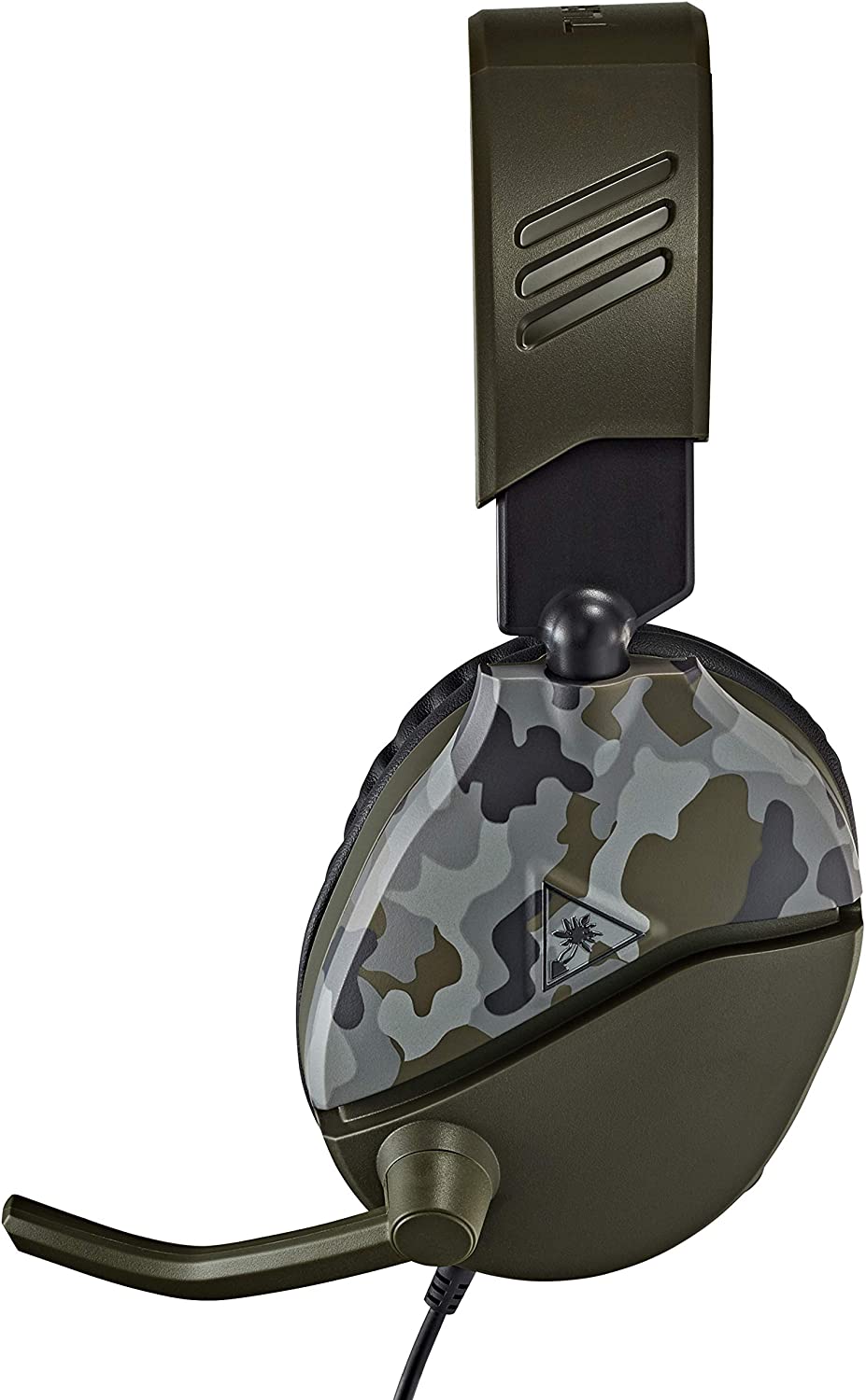 Turtle Beach Recon 70 Camo Green Gaming Headset – 40mm Speakers, Flip-Up Mic, Compatible with Xbox, PS5, PS4, Switch & PC 5
