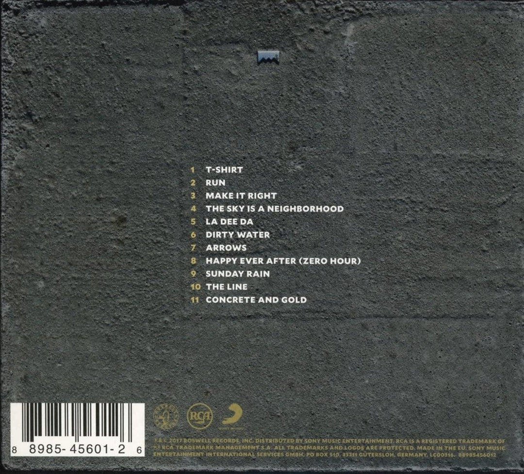 Foo Fighters - Beton und Gold