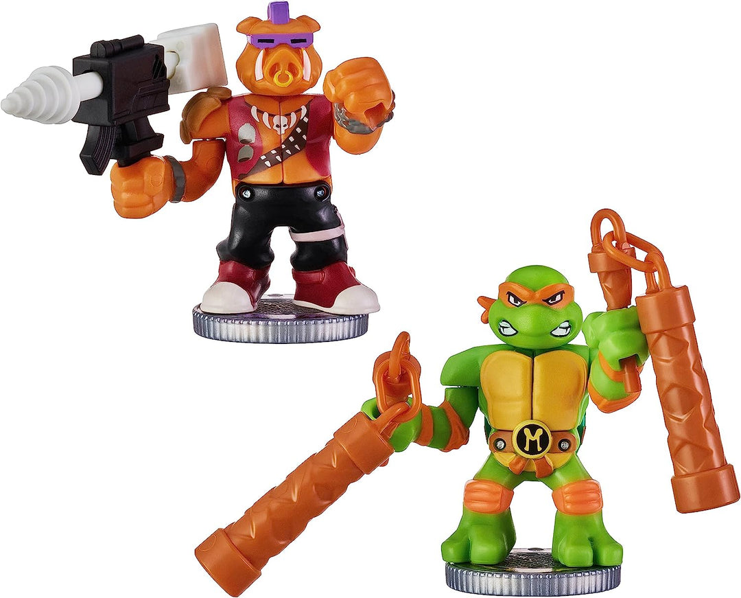 Legends Of Akedo Teenage Mutant Ninja Turtles. Mini Battling Warriors Versus Pack