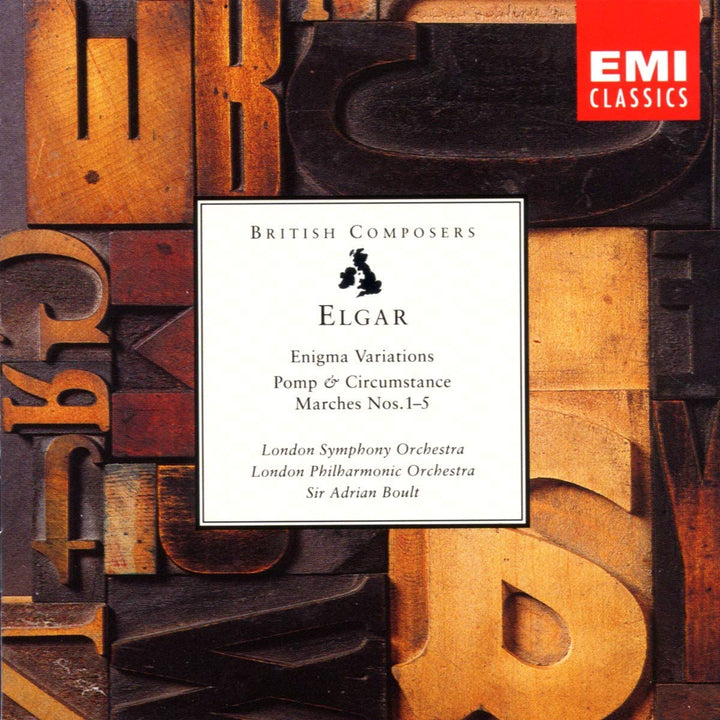 Elgar - Orchestral Works - Enigma Variations - Pomp & Circumstance Marches Nos. 1-5 [Audio CD]