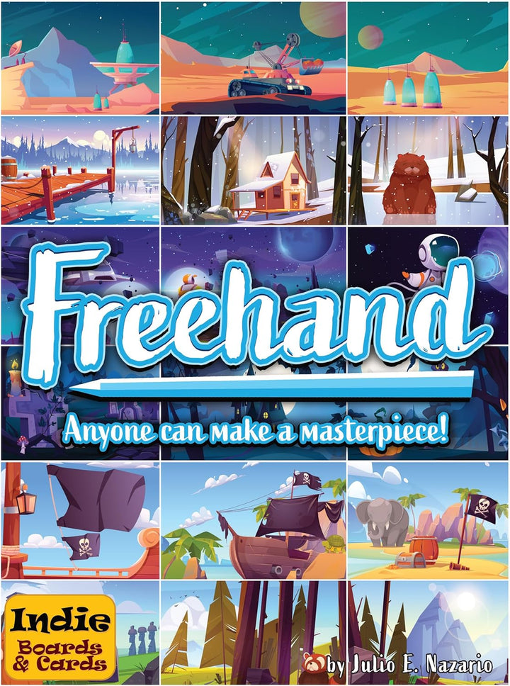 Freehand by Indie Boards & Cards, Party Board Game