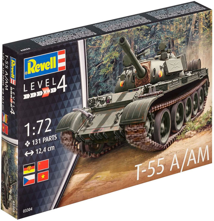 Revell 03304 "T-55 A/AM" Model Kit