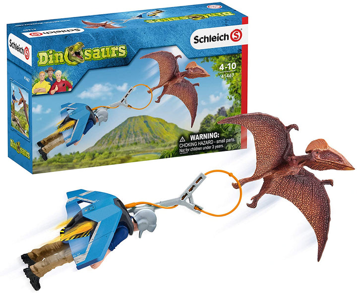 Schleich 41467 Dinosaurios Jetpack Chase