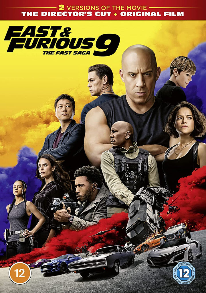Fast &amp; Furious 9 [2021] – Action/Drama [DVD]