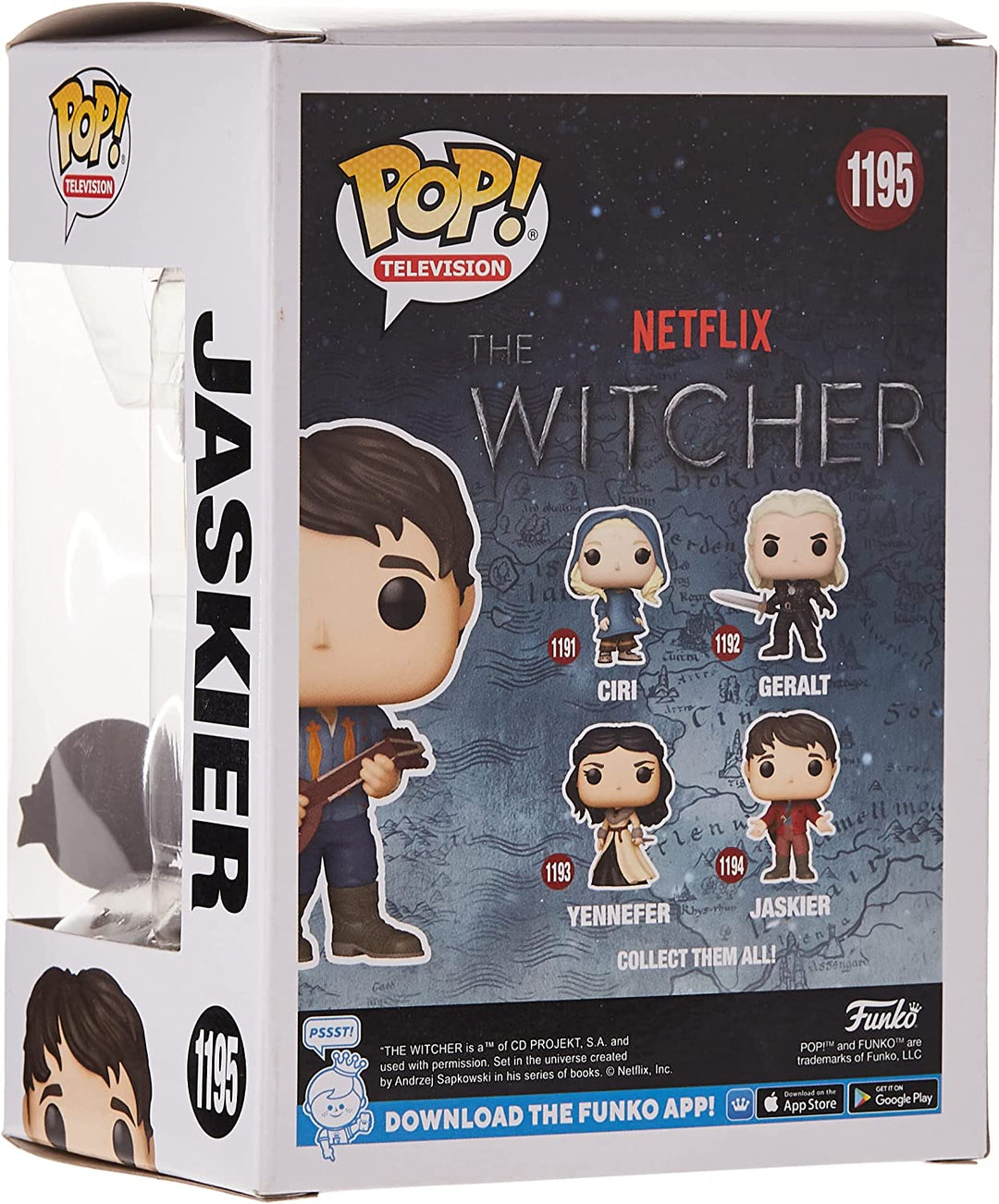 The Witcher Jaskier Exclusive Funko 58846 Pop! Vinyl