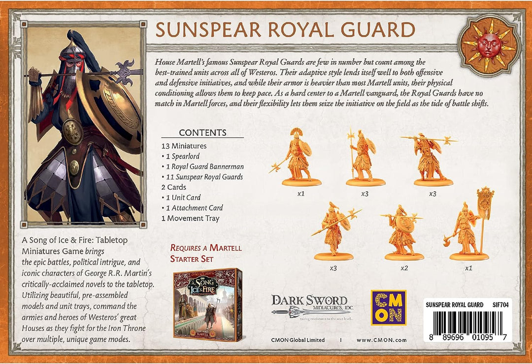 A Song of Ice and Fire: Sunspear Royal Guard