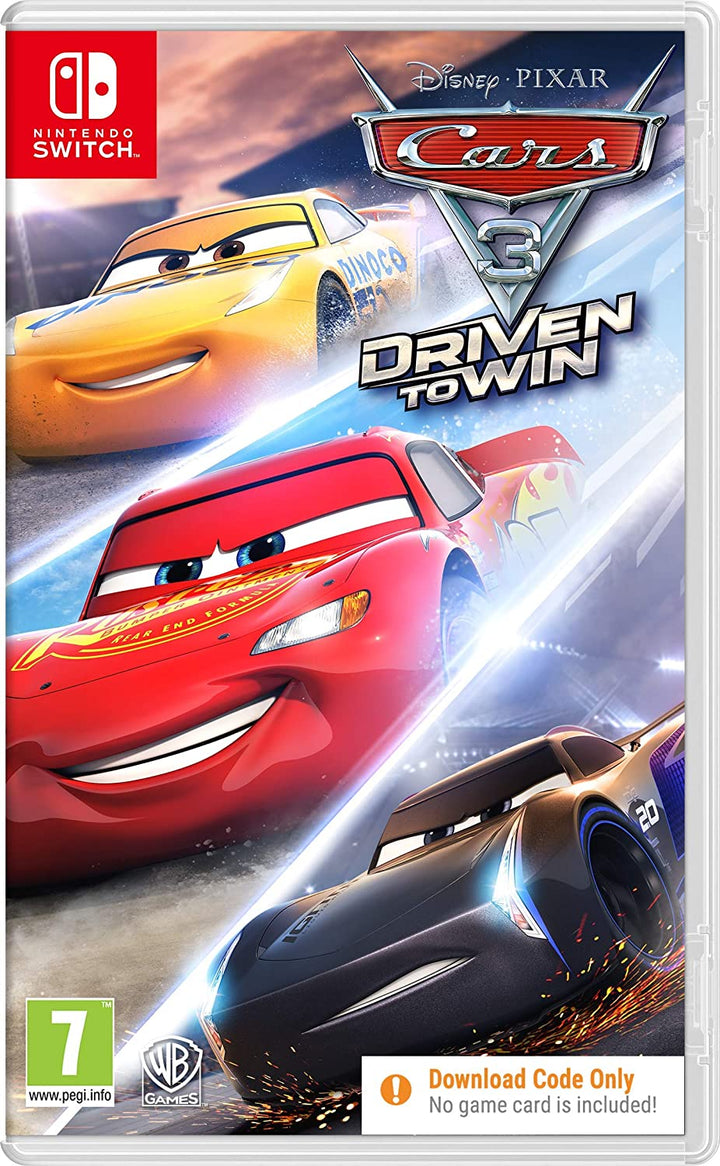 Cars 3 (Código en caja) (Nintendo Switch)