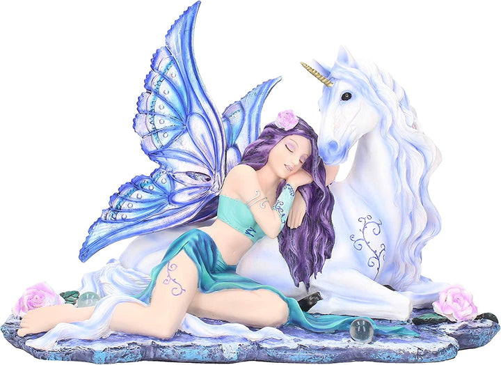 Nemesis Now B1240D5 Belle 34cm Figurine, Resin, Purple