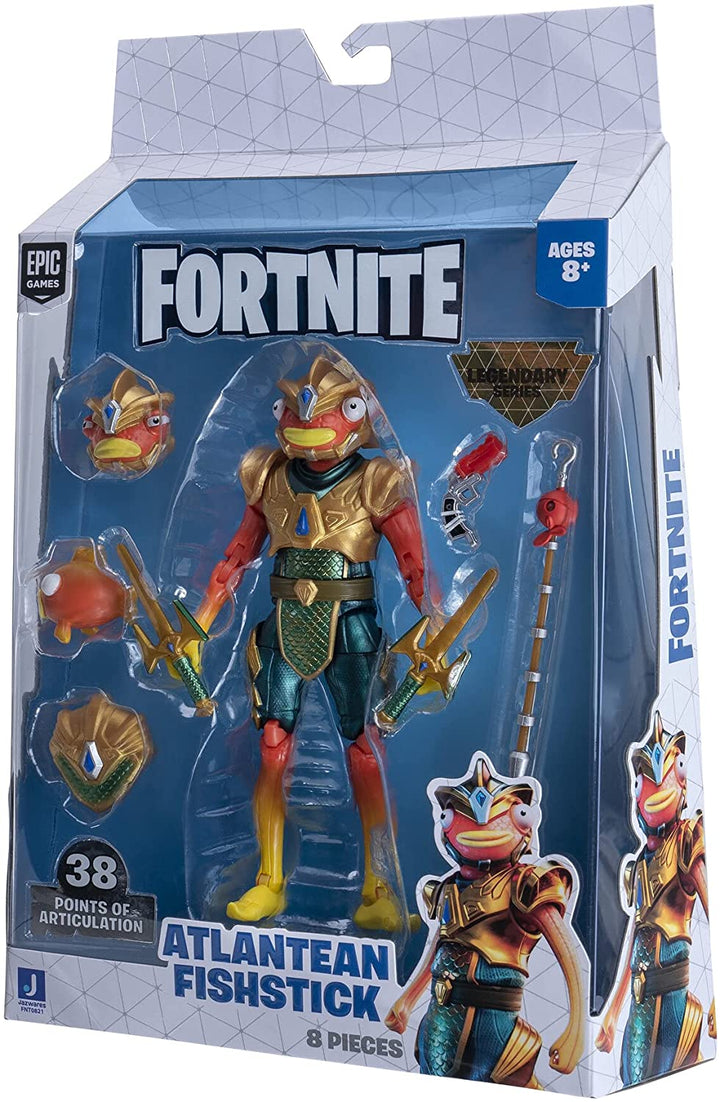 Fortnite Legendary Series Atlantean Fishstick, 6-inch Highly Detailed Figure