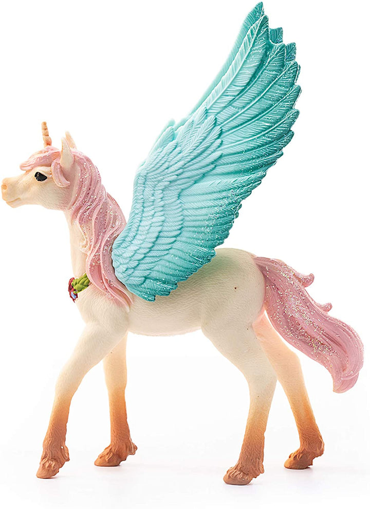 Schleich Bayala 70575 Unicornio decorado Pegaso, potro