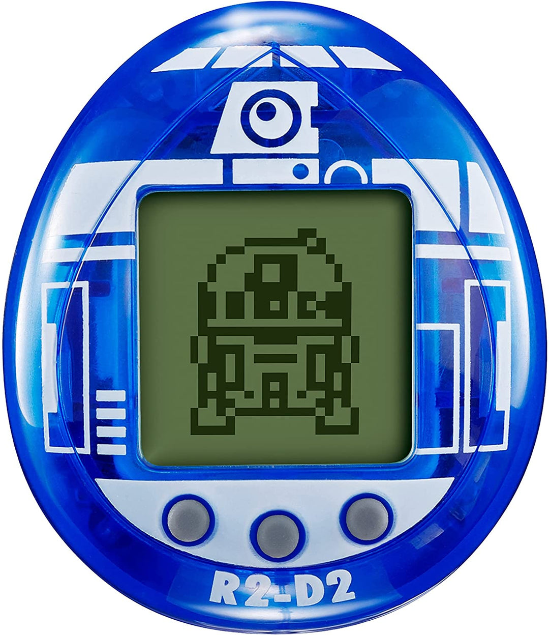 TAMAGOTCHI 88822 Star Wars R2D2 Virtual Pet Droid with Mini-Games, Animated Clip