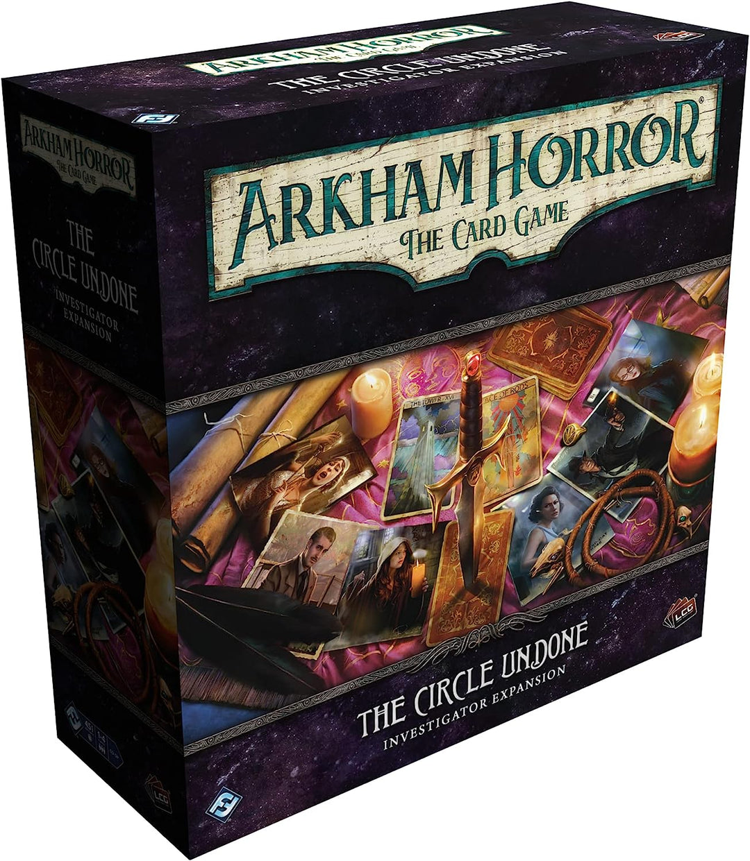 Fantasy Flight Games Arkham Horror: The Circle Undone Investigator Expansion - 1-4 Player Card Game (FFGAHC74)