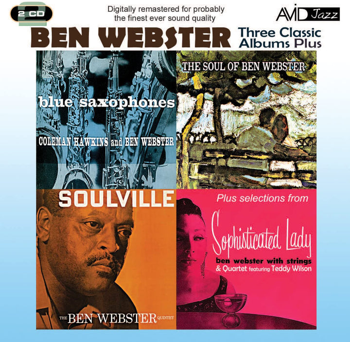 Three Classic Albums Plus [Blue Saxophones / Soulville / The Soul Of Ben Webster] - Ben Webster [Audio CD]