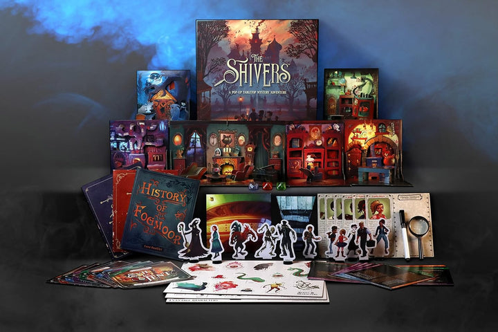 The Shivers Board Game | Pop-Up Mystery Adventure | Core Game | Base Game