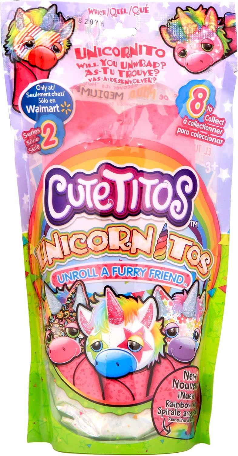 Cutetitos Unicornitos 29243, Surprise Stuffed Animals, Cute Plush Toys for Girls