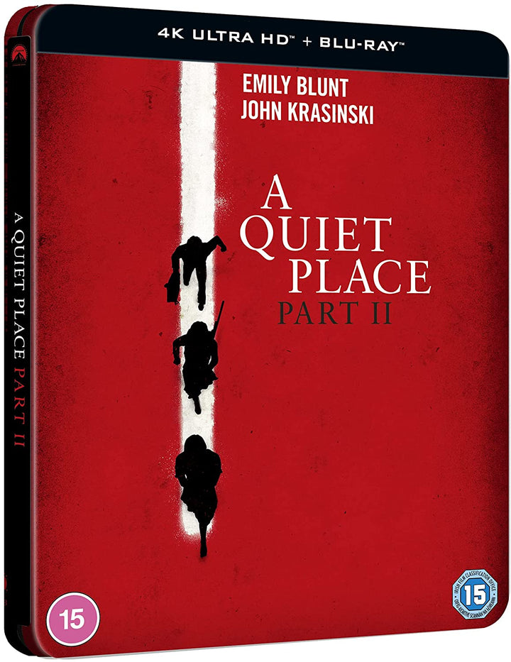 A Quiet Place Part II 4K UHD Steelbook - Horror/Sci-fi [Blu-ray]