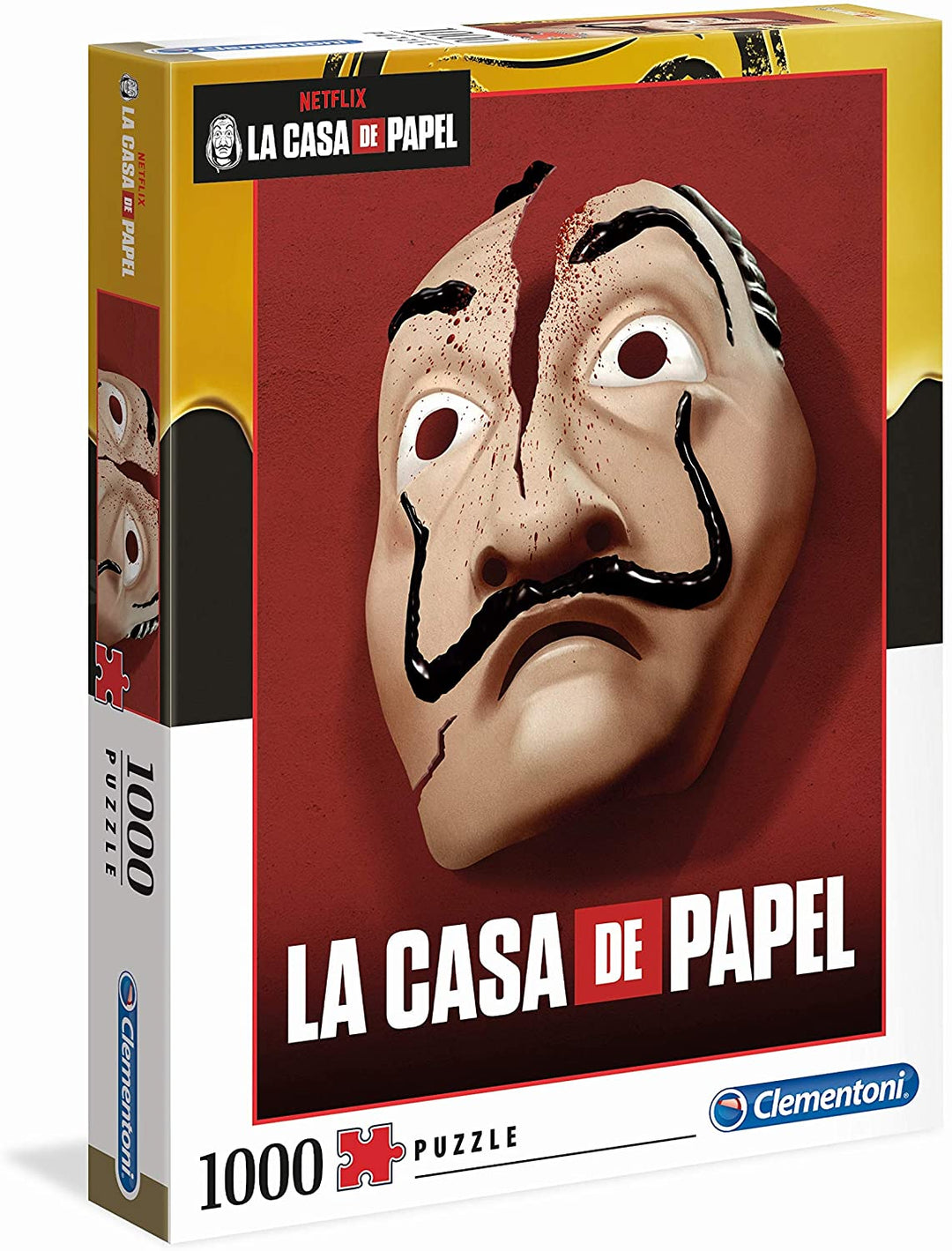 Clementoni - 39533 - Puzzle La Casa De Papel / Heist - 1000 piezas - Made in Italy
