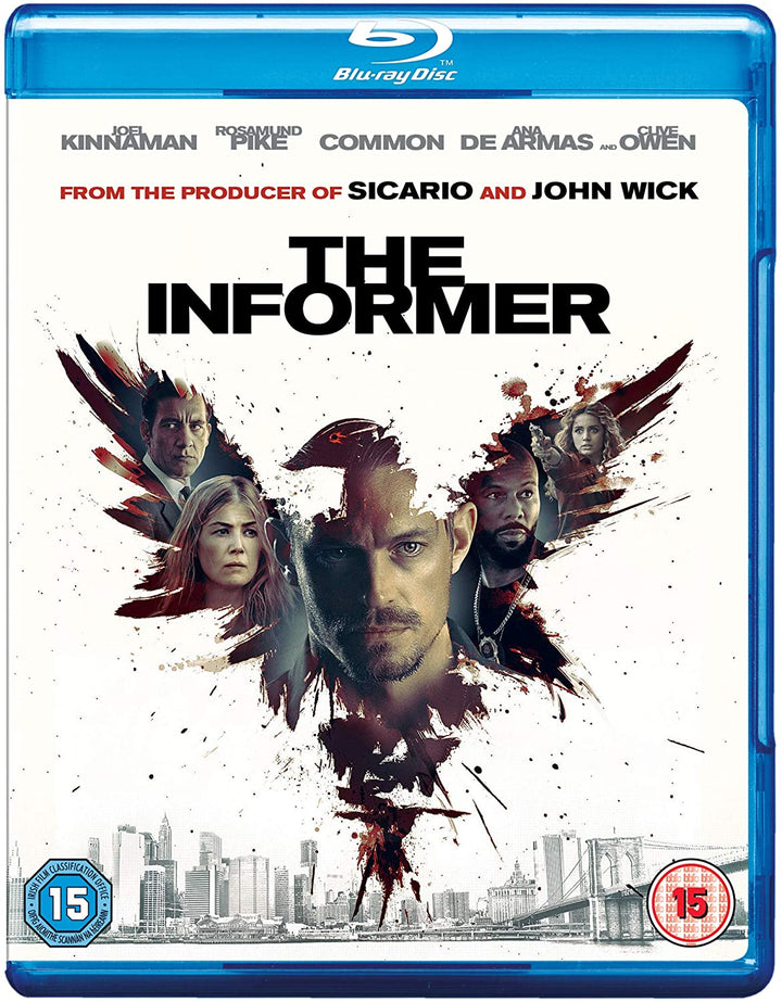 The Informer [2019] [Region Free] - Thriller/Crime [Blu-ray]