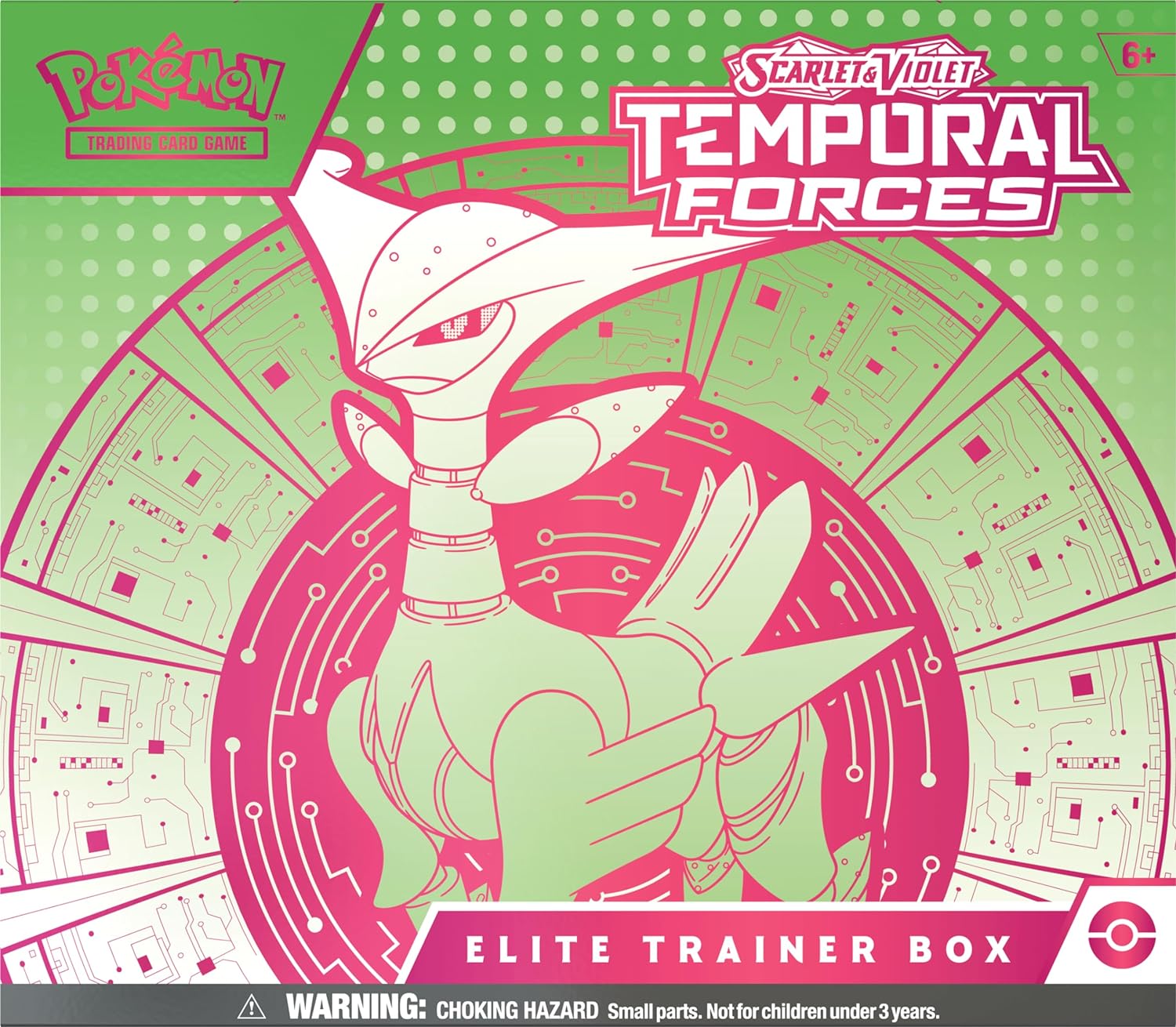 Pokemon - Scarlet & Violet - Temporal Forces - Elite Trainer Box - Iron Leaves 4