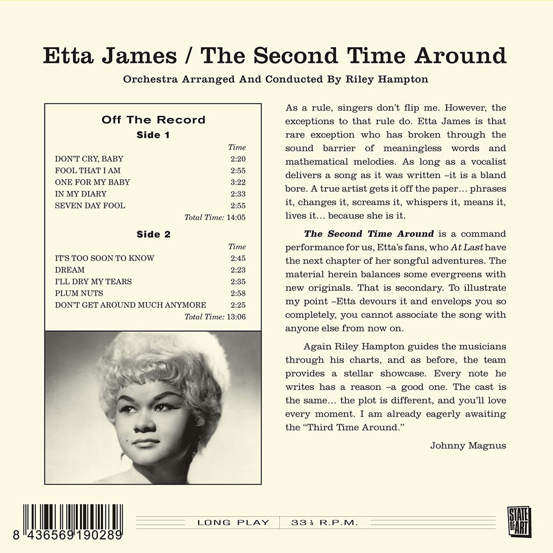 The Second Time Around / Miss Etta James - Etta James [Audio CD]