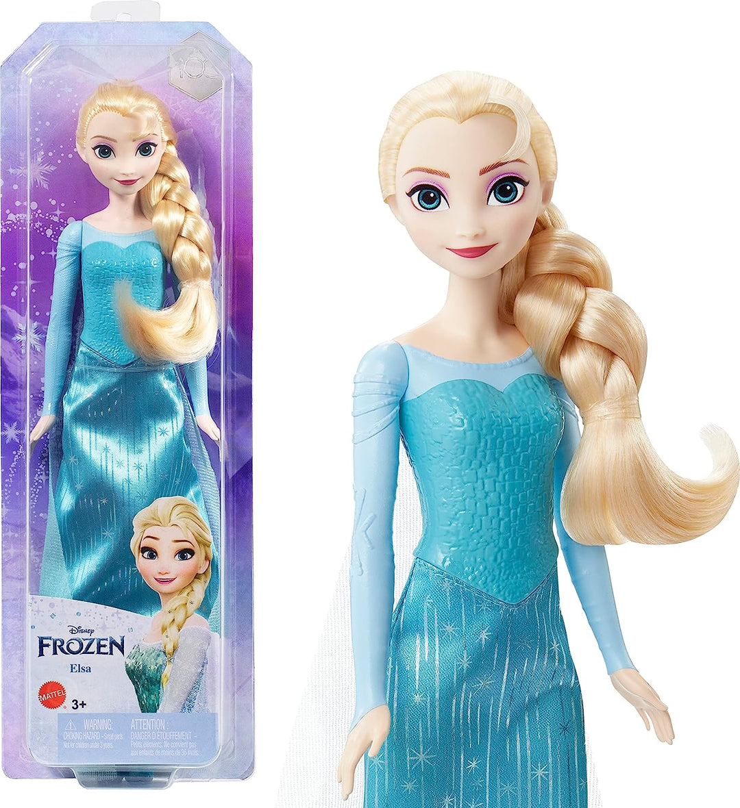 Disney Frozen Toys, Elsa Fashion Doll with Signature Clothing and Accessories