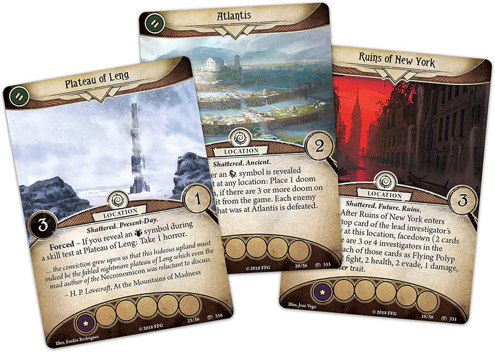 Arkham Horror LCG: Shattered Aeons Mythos Pack Expansion