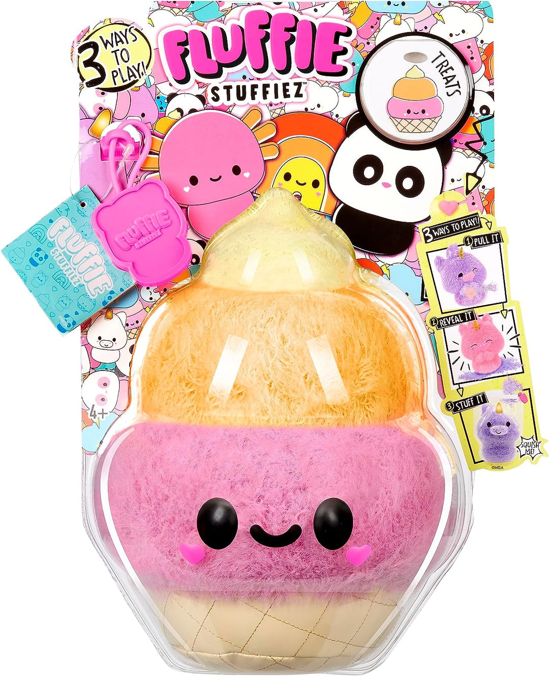 Fluffie Stuffiez Small Collectible Ice Cream Plush