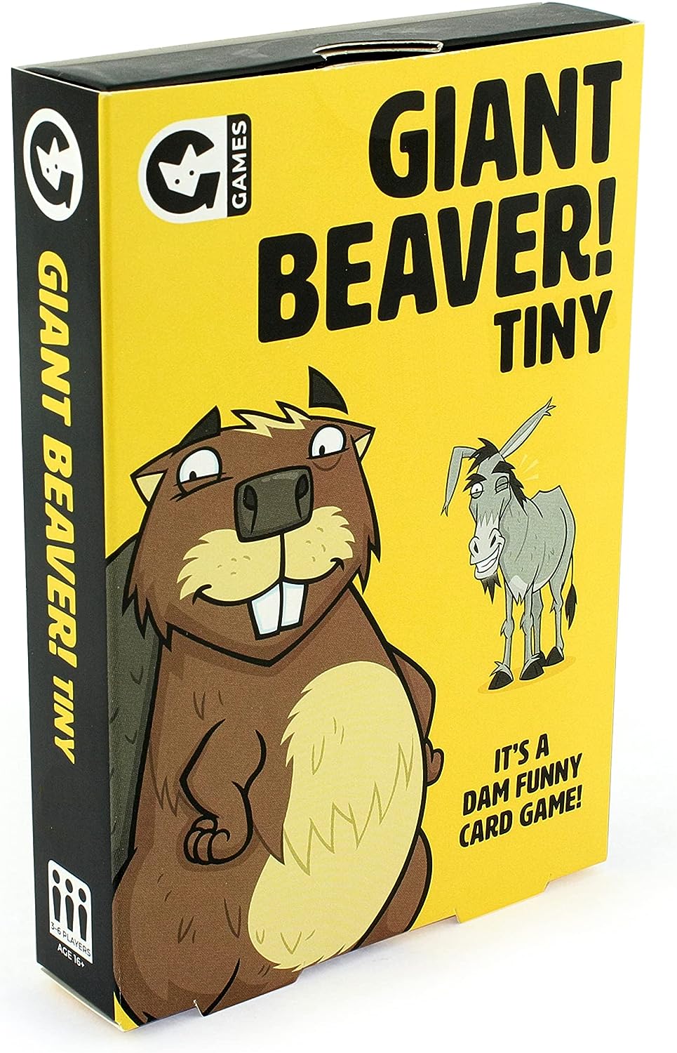 Ginger Fox Giant Beaver Tiny Ass Party Game