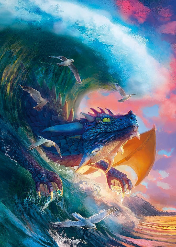 Ravensburger Dragon Race 1000 Piece Jigsaw Puzzle for Adults and Kids