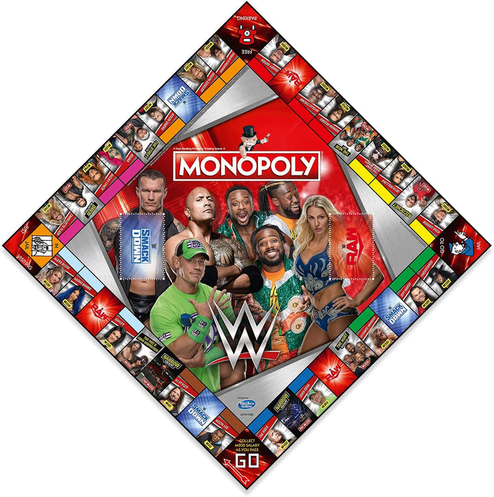 WWE Monopoly Board Game