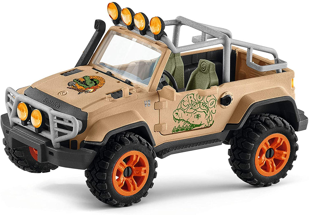 Vehículo 4x4 Schleich Wild Life 42410 con cabrestante
