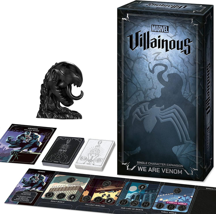 Ravensburger Marvel Villainous Venom Expansion - Strategy Family Board Games for Adults and Kids