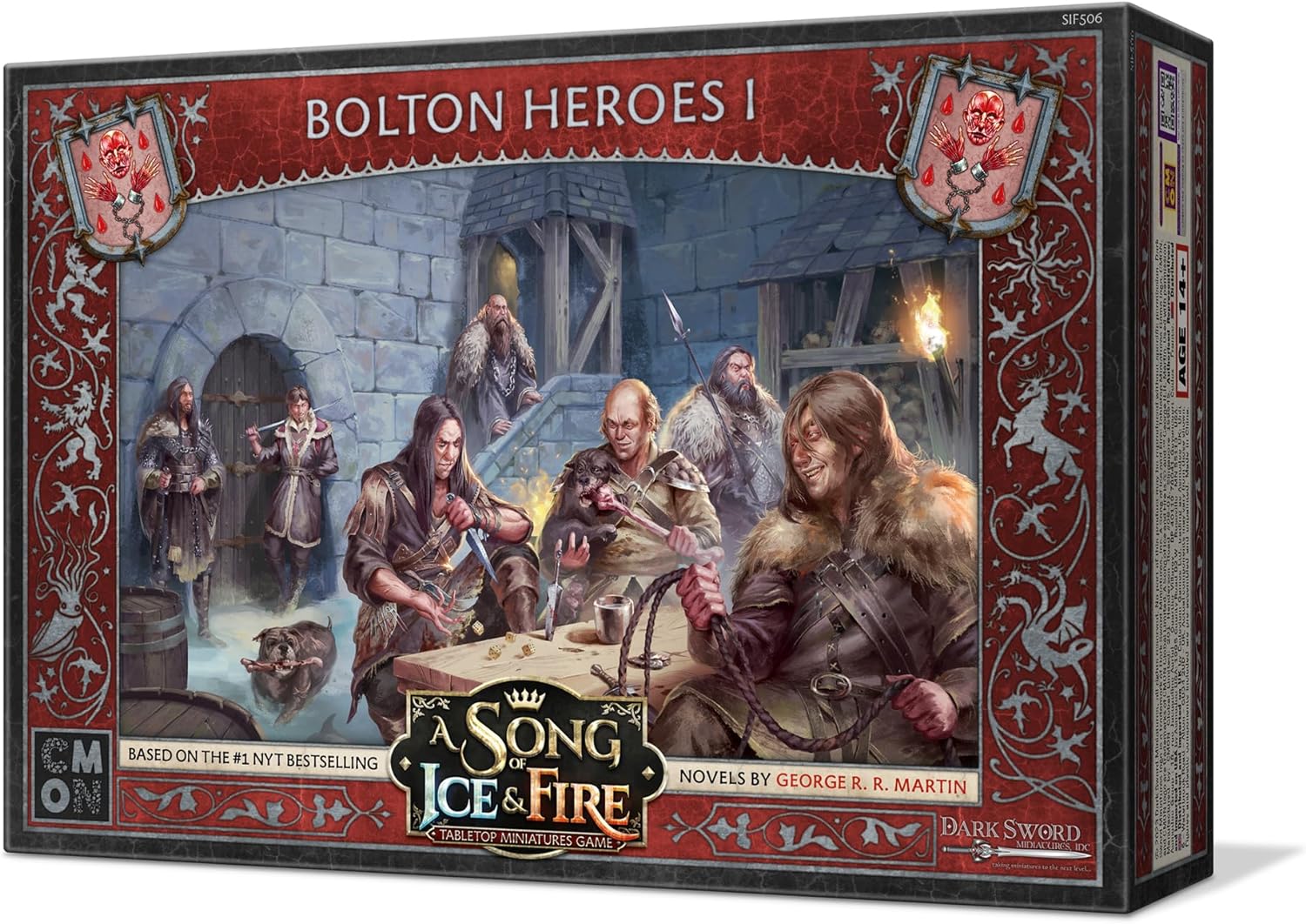CMON A Song of Ice and Fire Tabletop Miniatures Bolton Heroes I Box Set