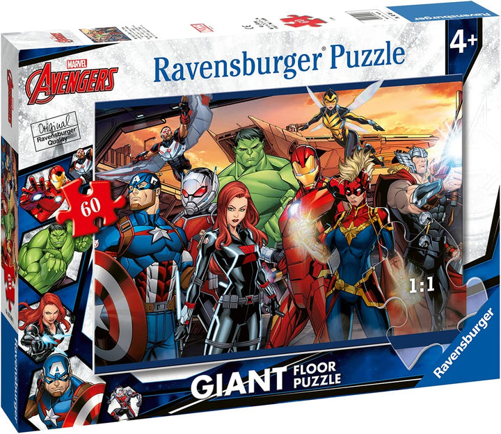 Ravensburger 03094 Avengers Giant Floor Puzzle, 60pc