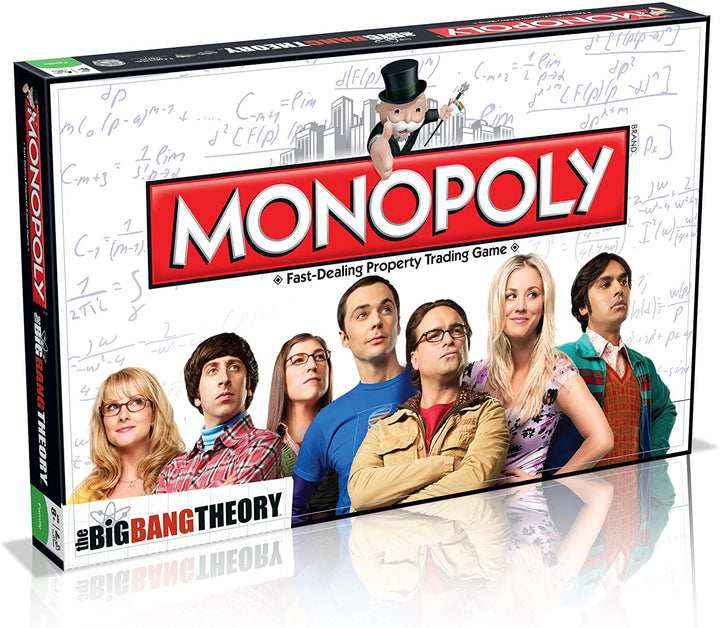 El juego de mesa Big Bang Theory Monopoly