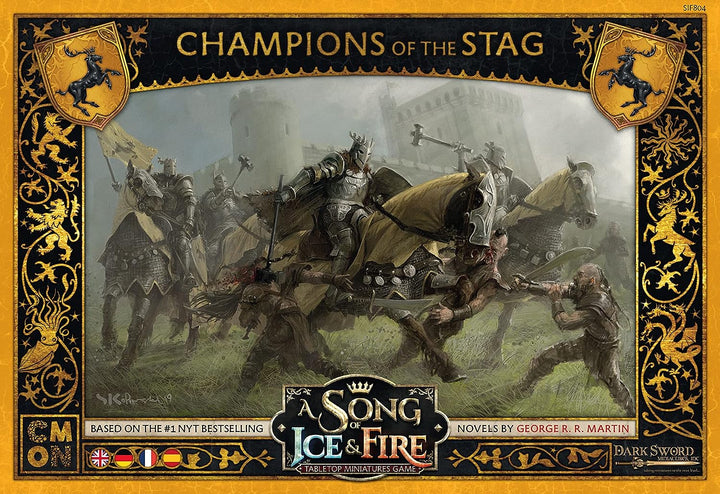 CMON Asmodee A Song of Ice & Fire – Stag Fighter | Expansion | Tabletop | 2 Players