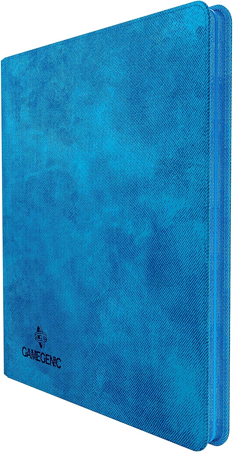 Gamegenic GGS31022ML Zip-Up Album (24-Pocket), Blue