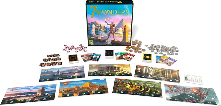 Repos Production UNBOX Now | 7 Wonders 2nd Edition | Board Game | Ages 10+