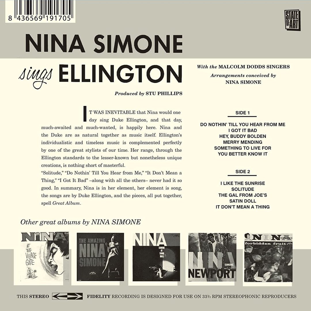 Nina Simone - Nina Simone Sings Ellington / Nina Simone At Newport [Audio CD]